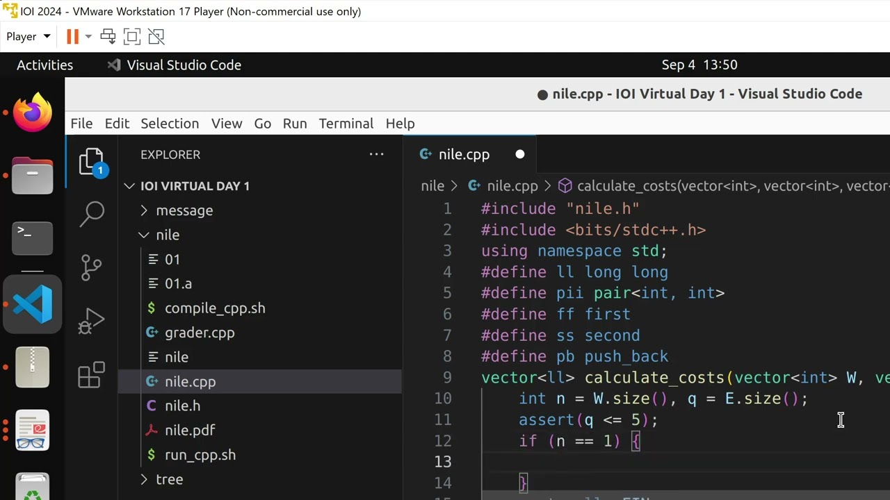 IOI 2024 Day 1 Virtual