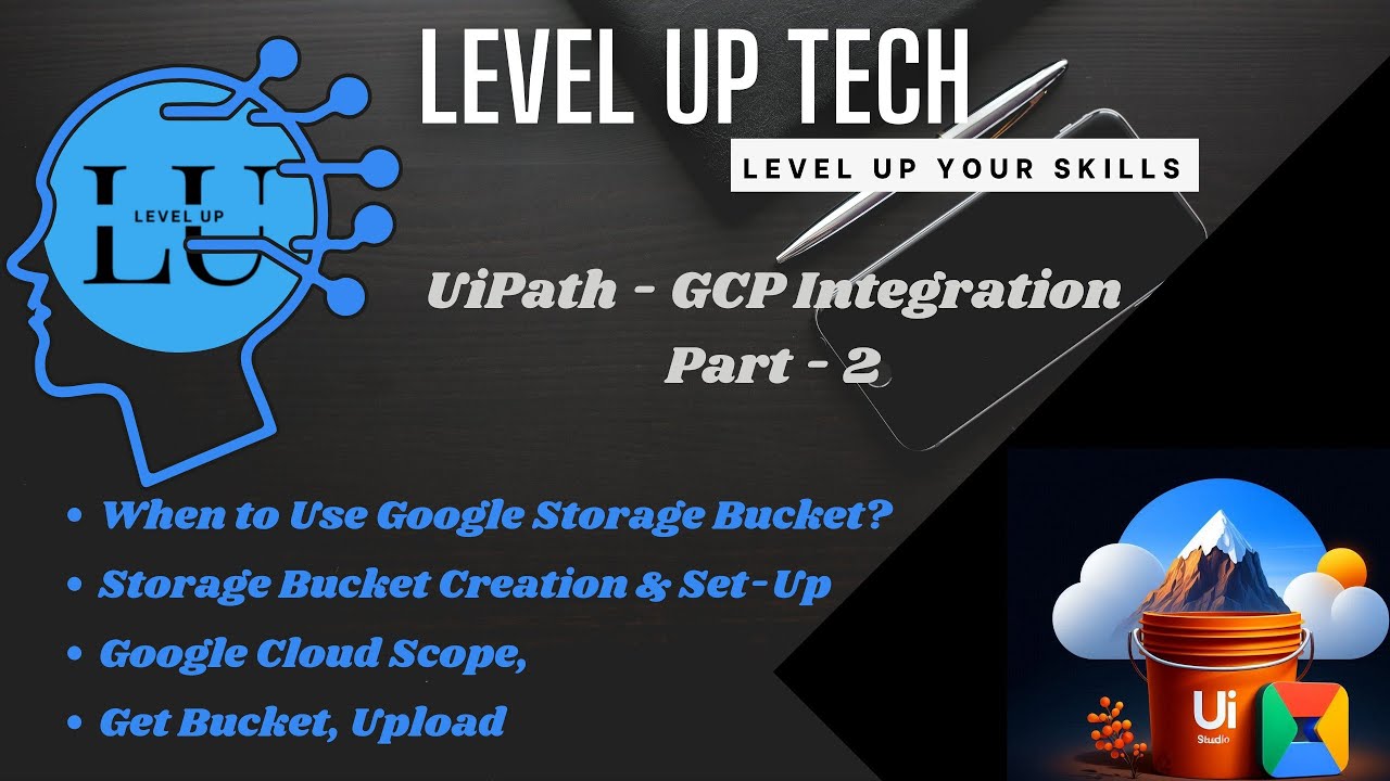 Integrating Google Storage Bucket with UiPath -2 #uipathrpa #gcp #google #googlecloud #rpa #tutorial