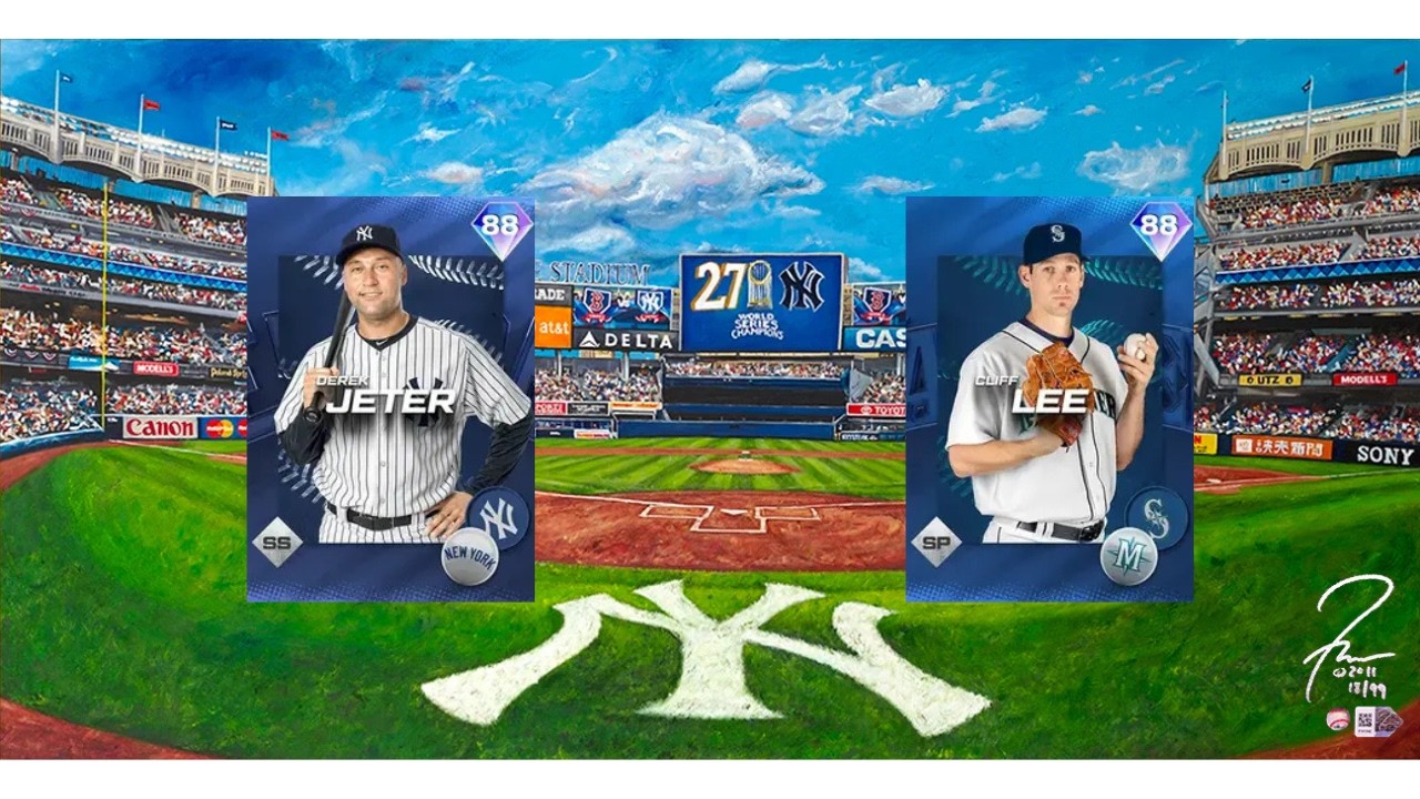 Derek Jeter and Cliff Lee Gameplay NMS!