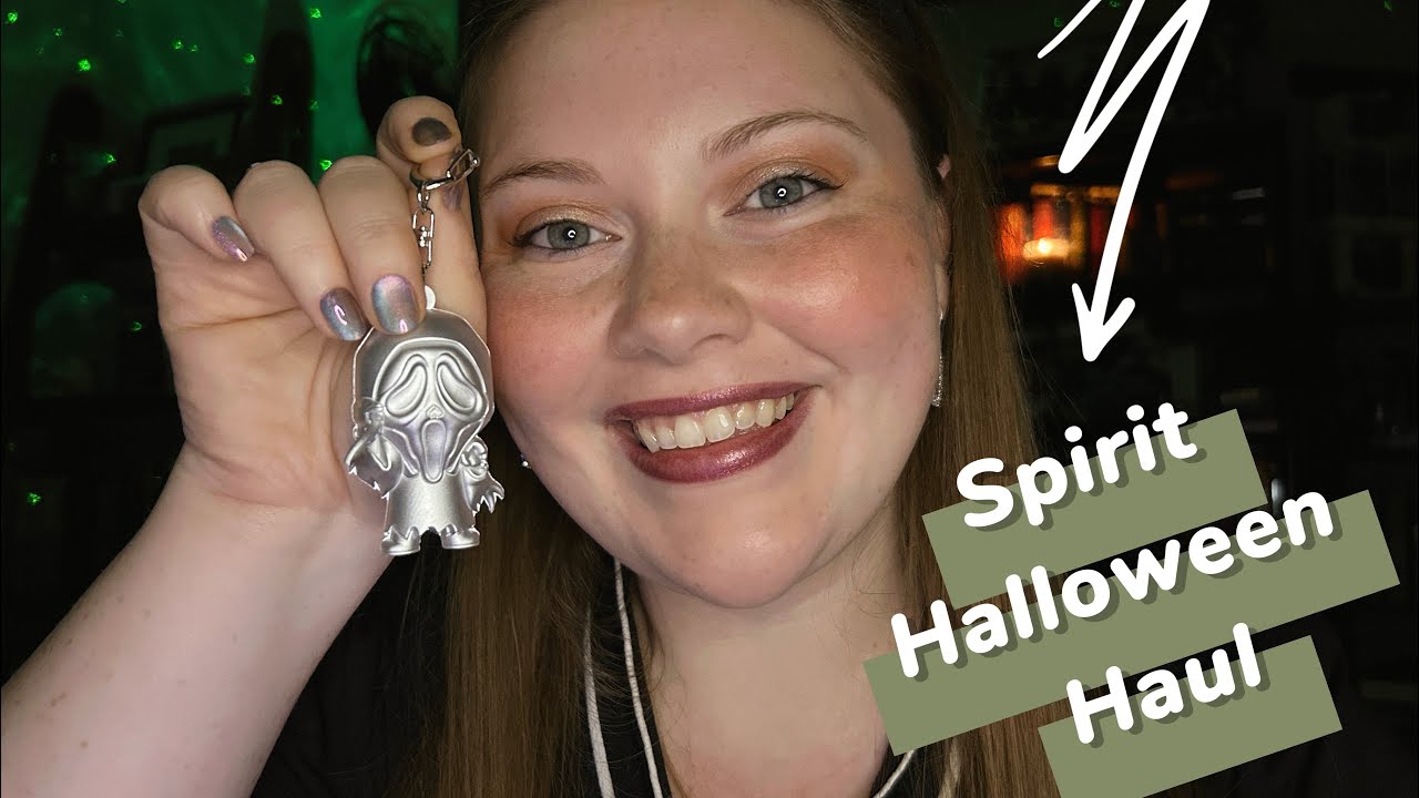 ASMR - Spirit Halloween Haul (Whispers, Bag Scratches)