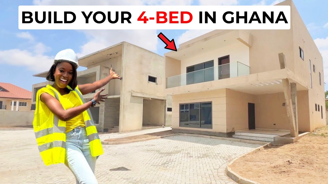 Build your 4-bed House in Ghana / Renovate Your House in Ghana- Your House Could Look Like too