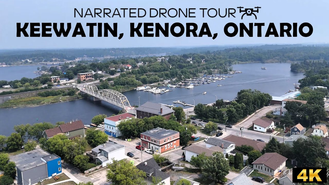 🌲 Keewatin Kenora, Ontario 📸 4K Drone