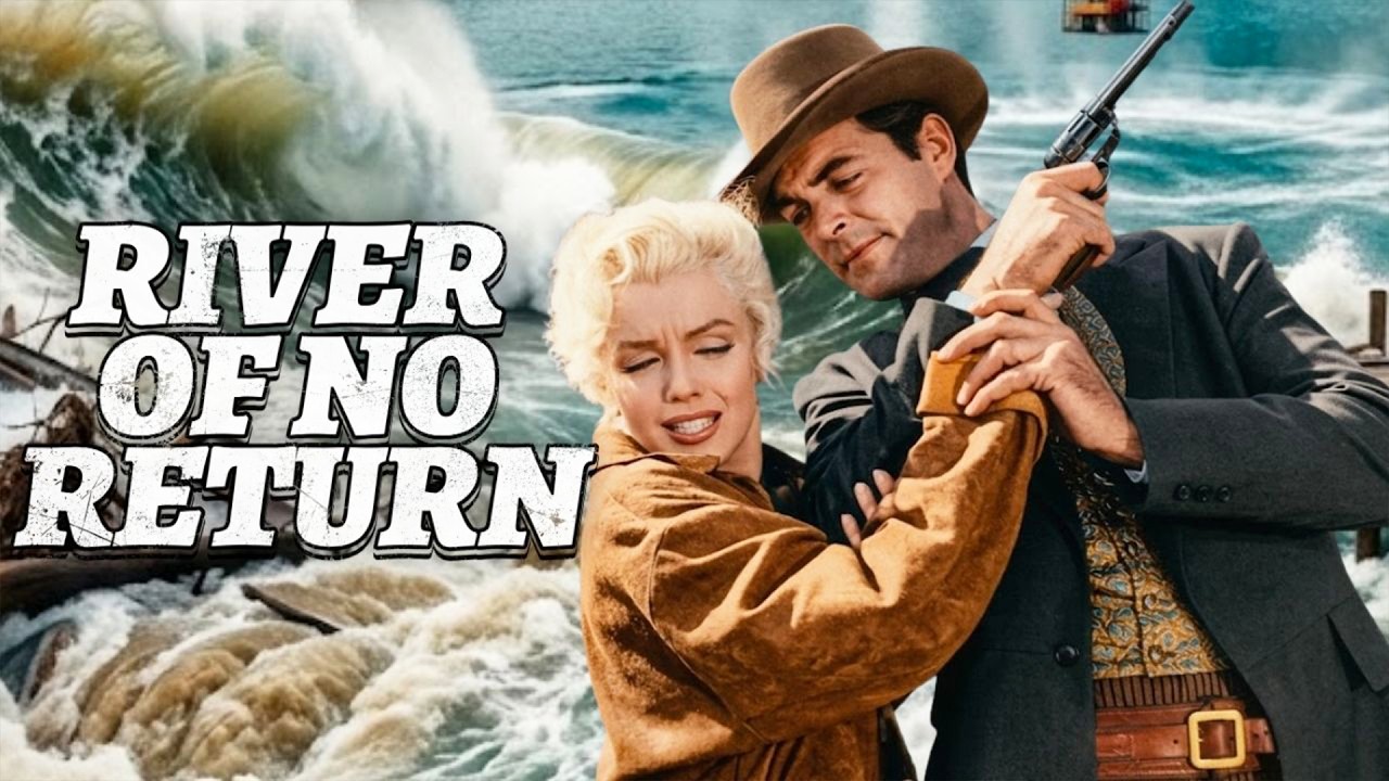 River Of No Return | Marilyn Monroe Western Movie | English Dubbed!