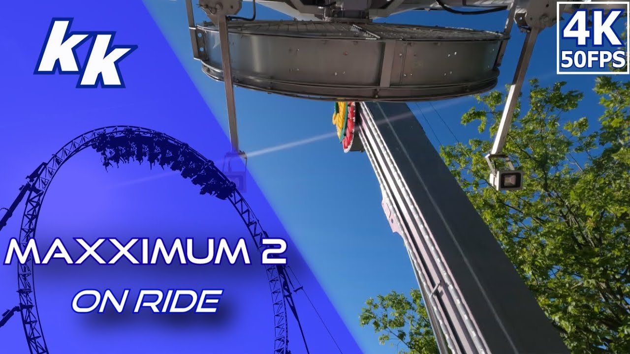 Maxximum 2- Luna Park de Lausanne 2022 (On ride/4K 50 fps)