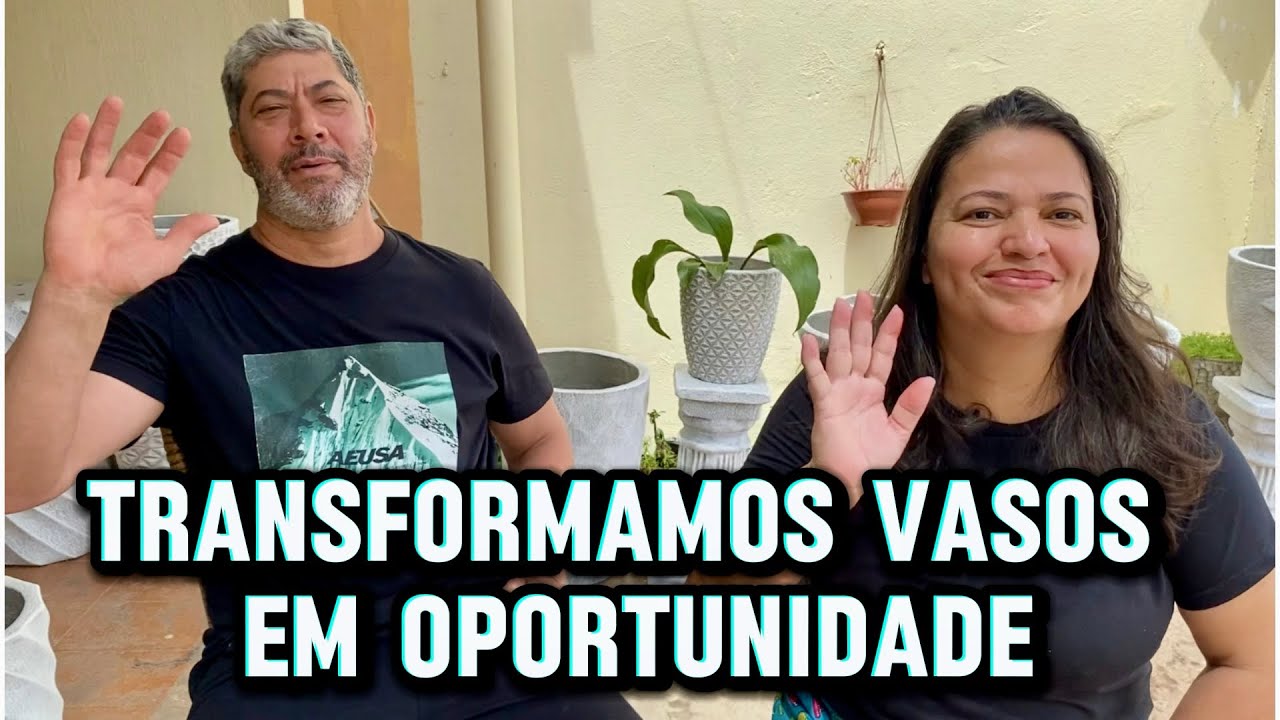 Como lucrar muito fazendo vasos em casa #vasos #vasosdecimento 