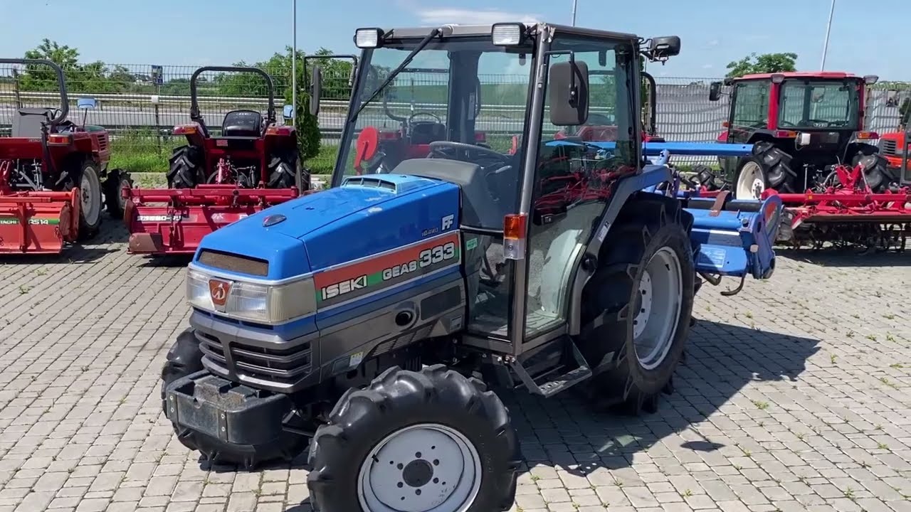 Відео огляд на японський міні трактор Iseki TG-333 Hi-speed | Totus Traktor
