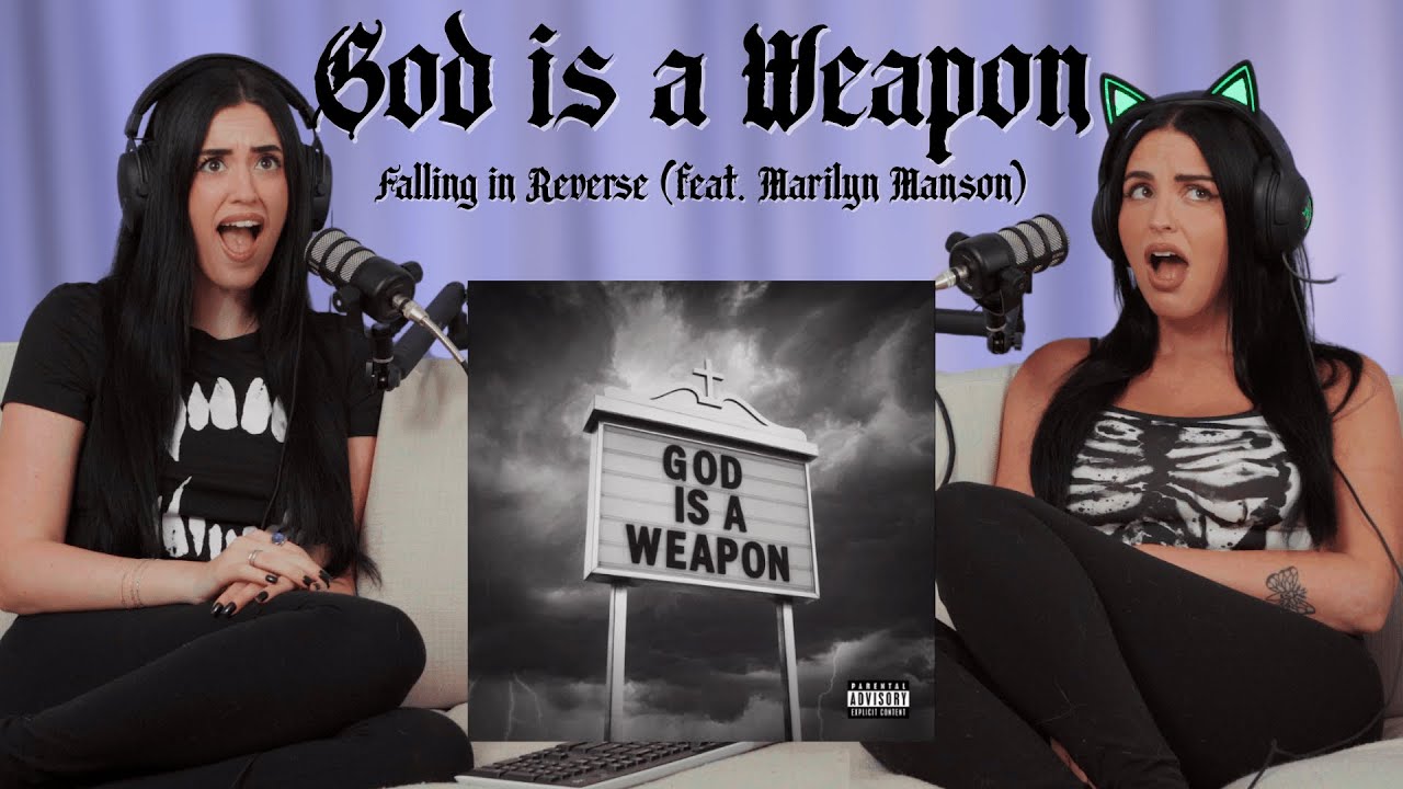 ronnie going sexy metal?! GOD IS A WEAPON || FALLING IN REVERSE FT. MARILYN MANSON reaction