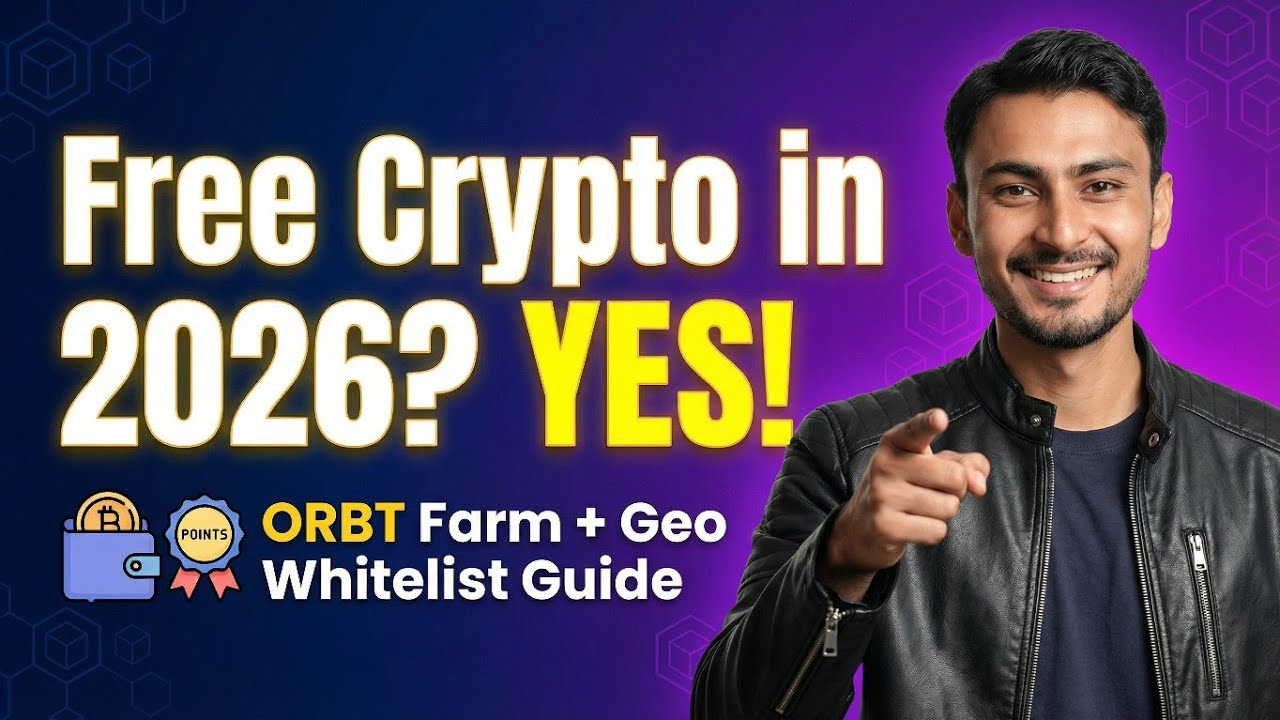 Want Free Crypto in 2026? Farm ORBT Points + Join Geo Whitelist TODAY!