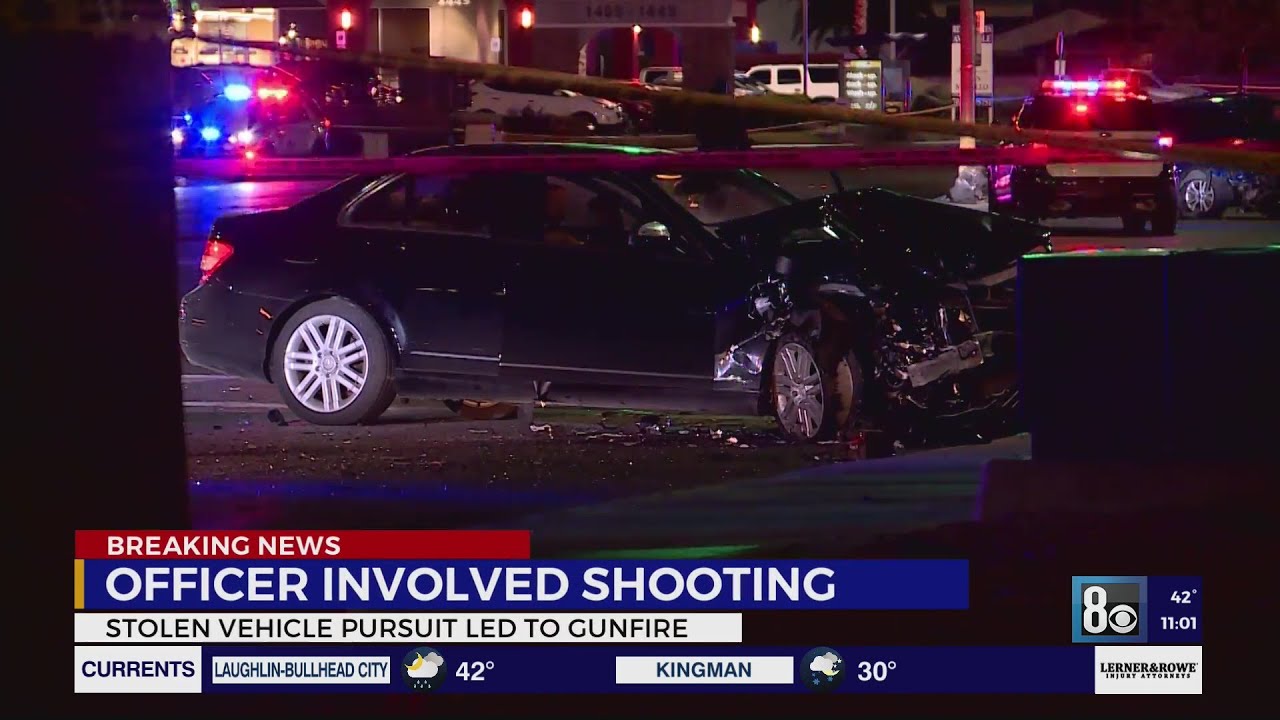 Las Vegas police investigate officer-involved shooting near Galleria mall in Henderson