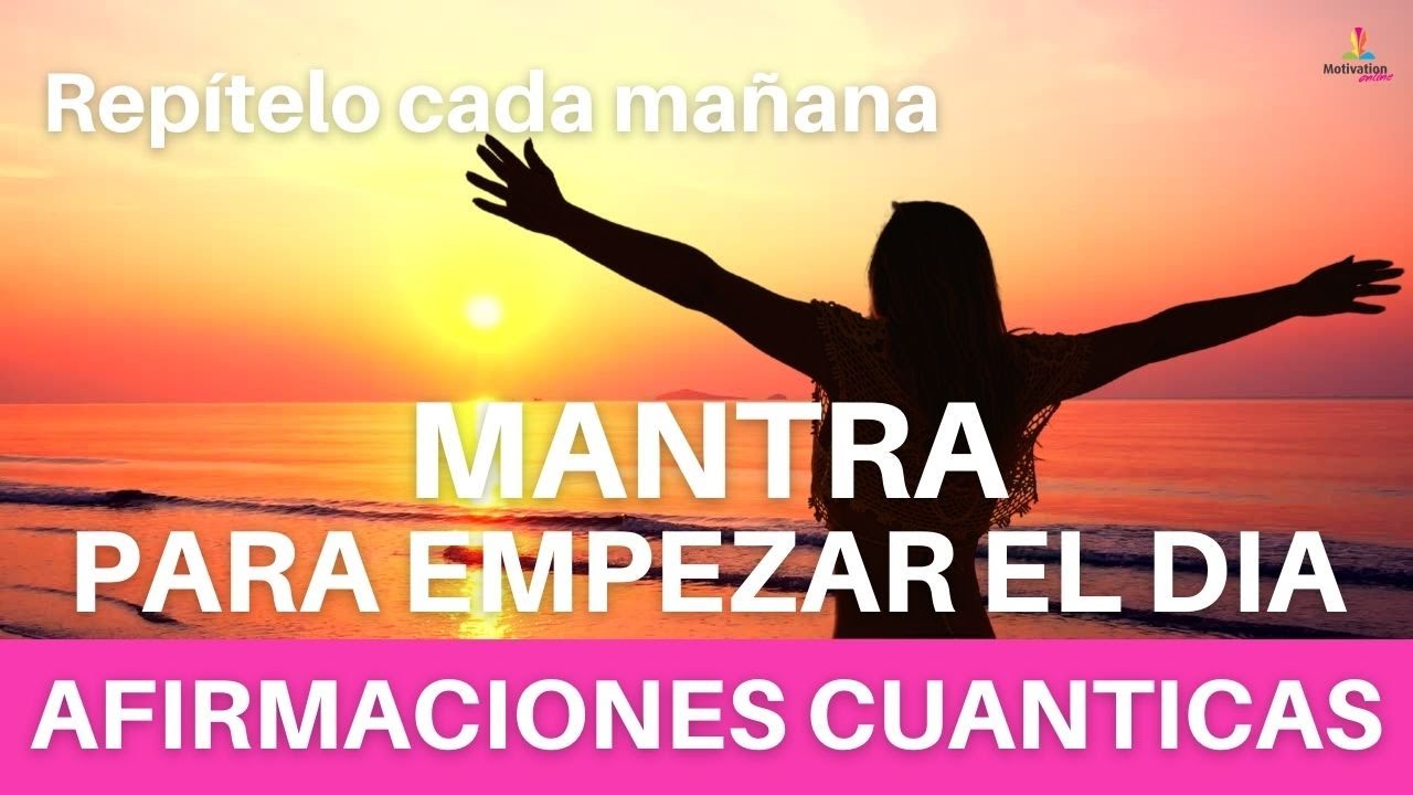 ☀️ DECRETOS de la MAÑANA ☀️ | Afirmaciones para COMENZAR el DIA con ENERGIA en POSITIVO | Mindset