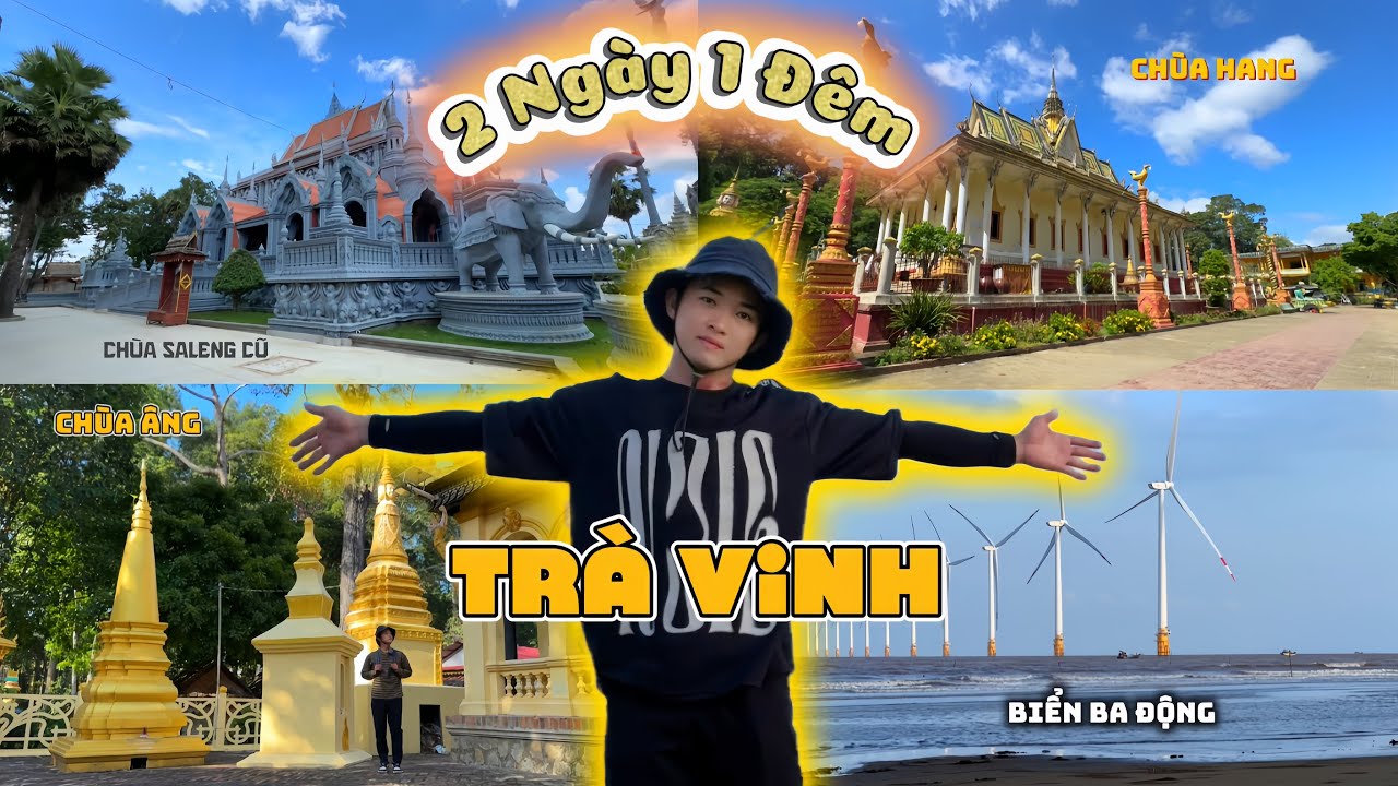 Trải Nghiệm 2 Ngày 1 Đêm Tại Trà Vinh | Lang Thang Một Mình Du Lịch Miền Tây #1 Trà Vinh