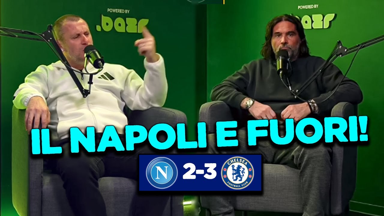 Napoli 2-3 Chelsea - Il Napoli ha fatto una super partita contro i Campioni del Mondo, Cassano-Adani