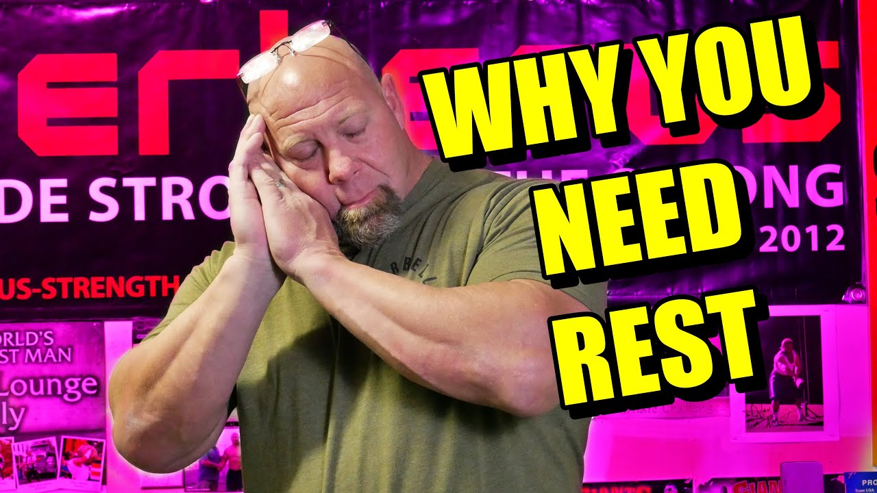 YOU NEED TO REST (A KEY TO GETTING BIG)!!!