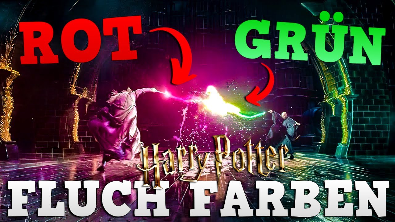Die WAHRE BEDEUTUNG hinter der FARBE von ZAUBERSPRÜCHEN in HARRY POTTER! 🌈