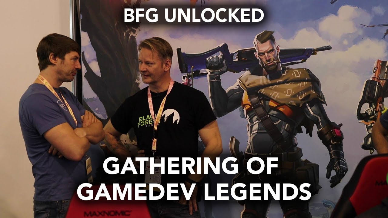 Gathering of Gamedev Legends - MAG Erfurt 2018 - BFG Unlocked Episode 28