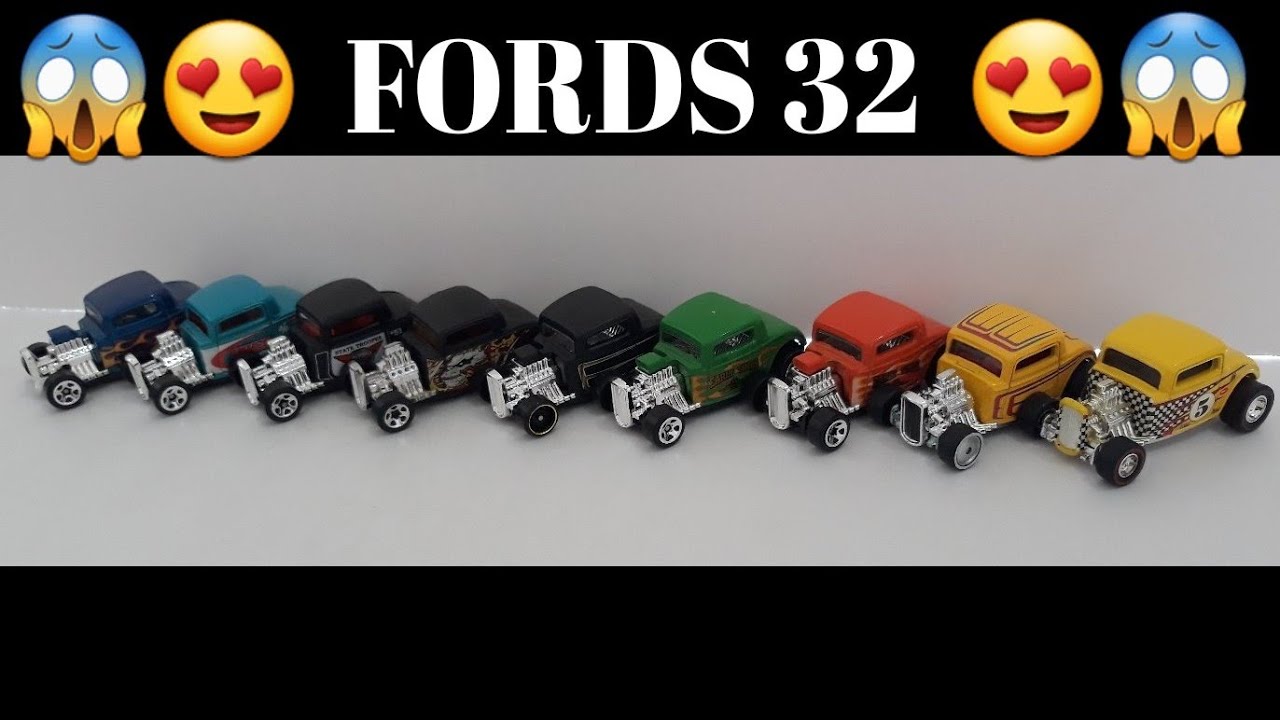 COLEÇÃO FORD 32 HOTWHEELS