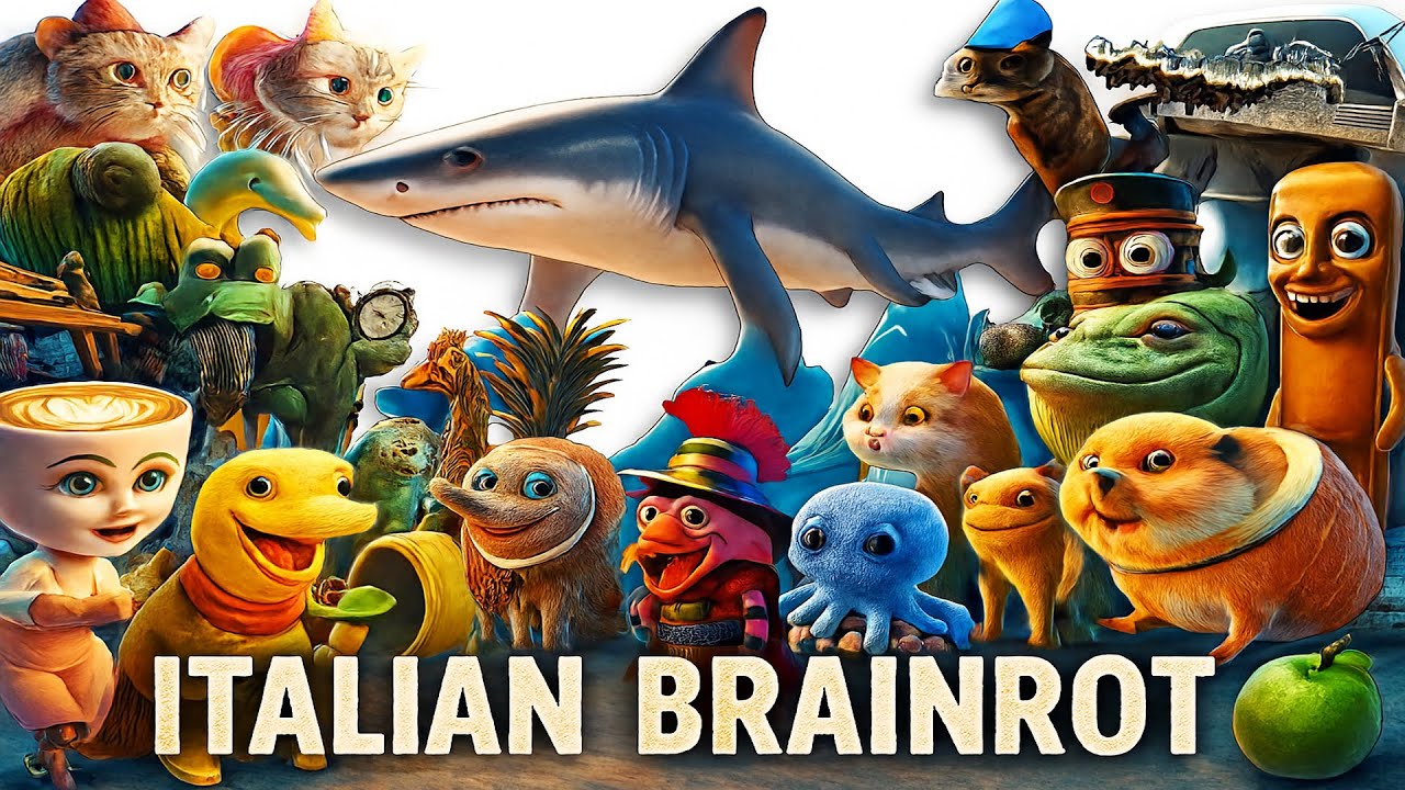 Brainrot Anthem 🔥 Brainrot DJ Remix 🧠 Italian Brainrot Musical [Official Video] #gamebookplaytime