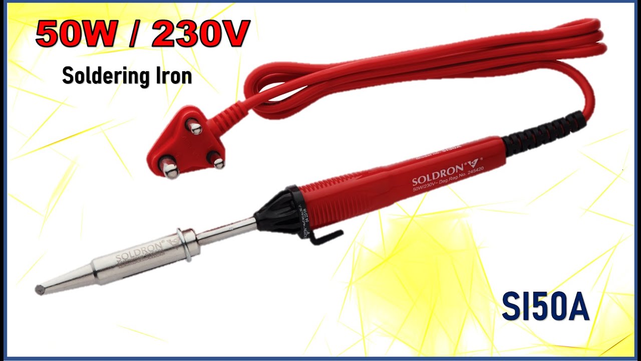 50W Soldering Iron | Soldron Soldering iron | Heavy duty Soldering iron