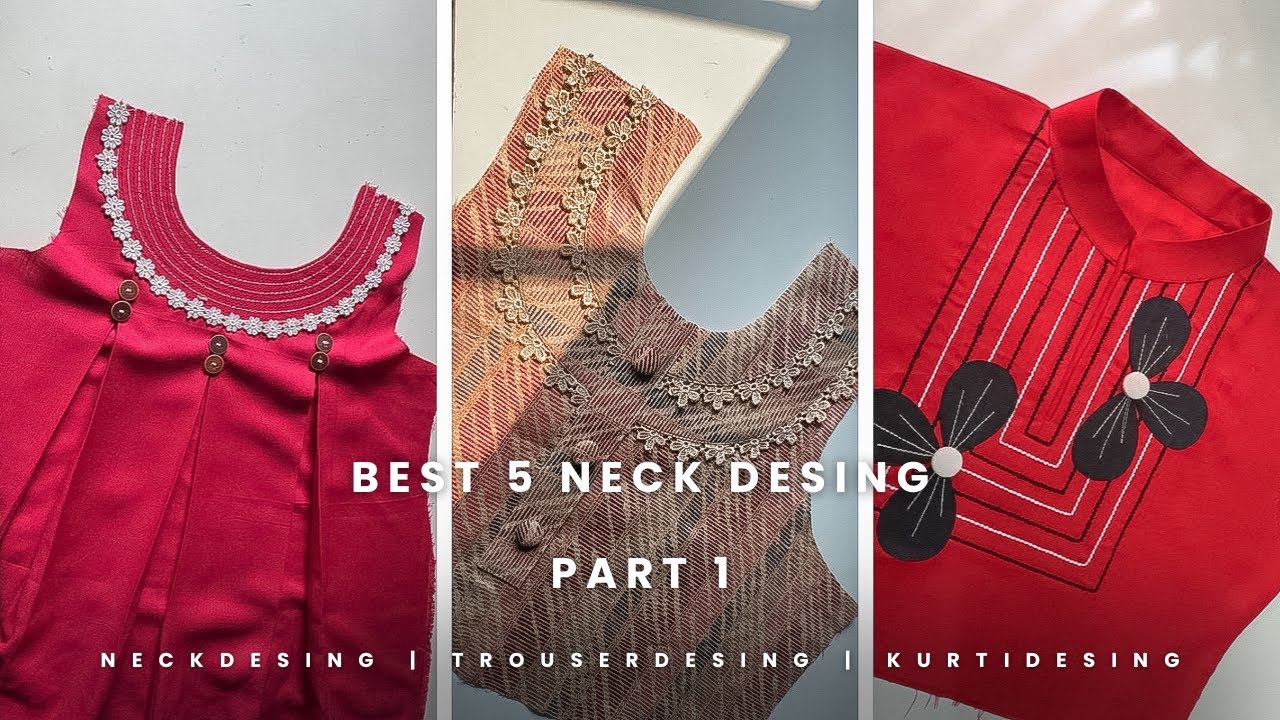 Kurti Neck Design / Trendy KurtiDesign / Neck Design Ideas