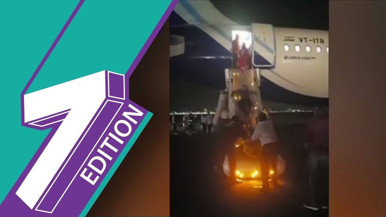 Plane Makes Emergency Landing Over Smoke In India