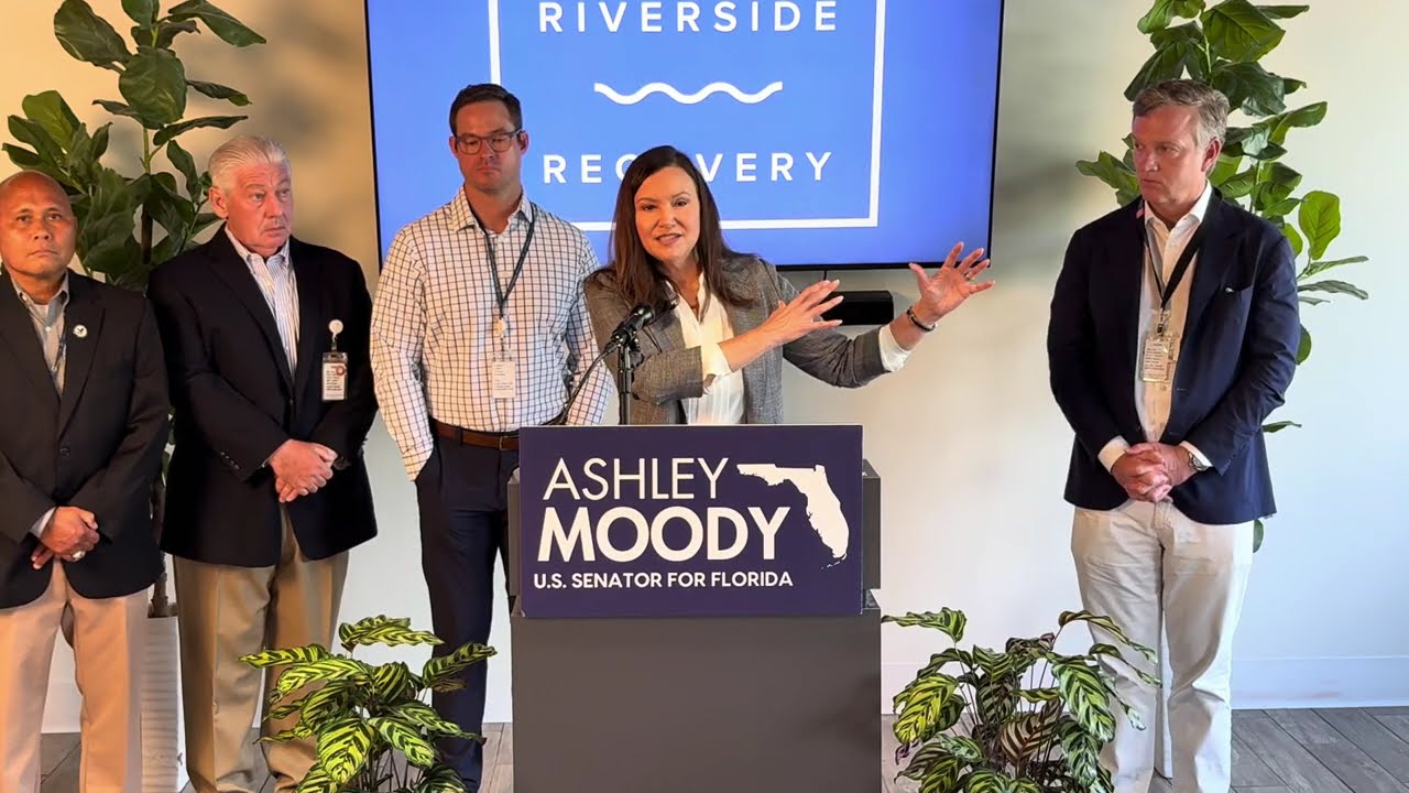 Sen. Moody Recognizes National Fentanyl Prevention and Awareness Day at Tampa Treatment Center
