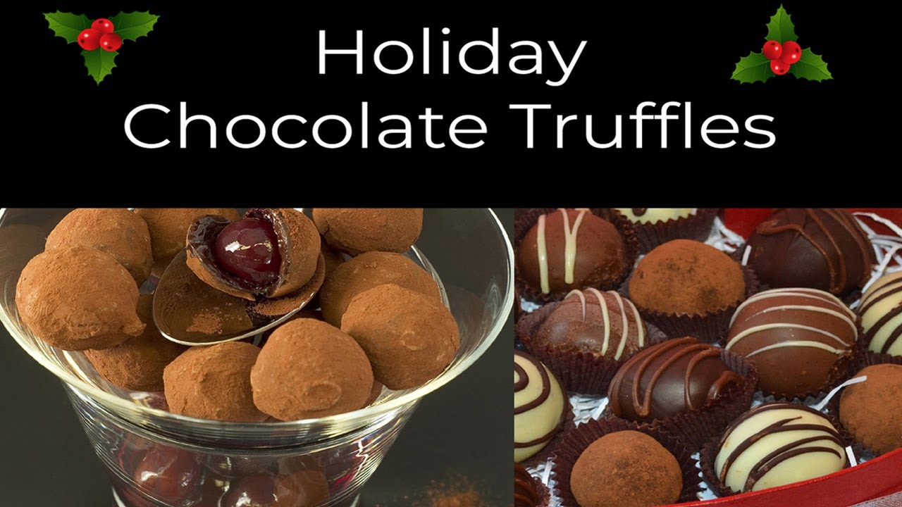 Holiday Chocolate Truffles - Cooking Lesson With Chef Kevin Ashton