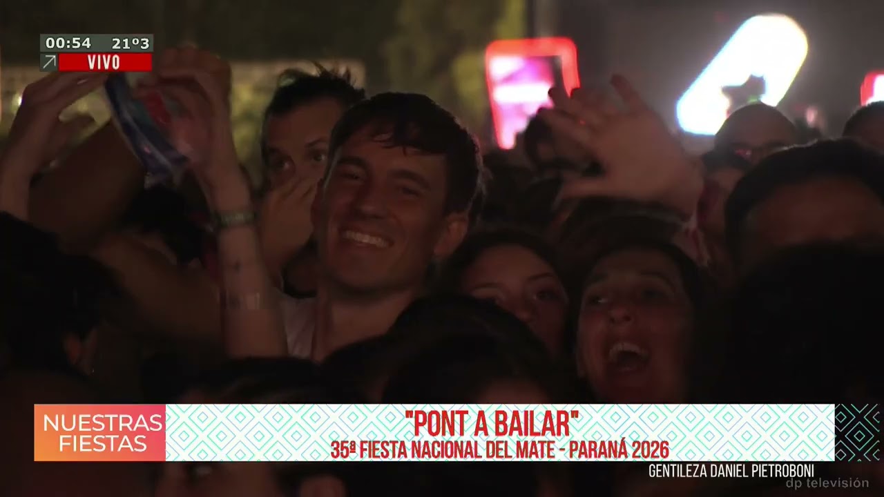 2da noche 35ª Fiesta Nacional del Mate Paraná 2026 - Pont  Bailar show