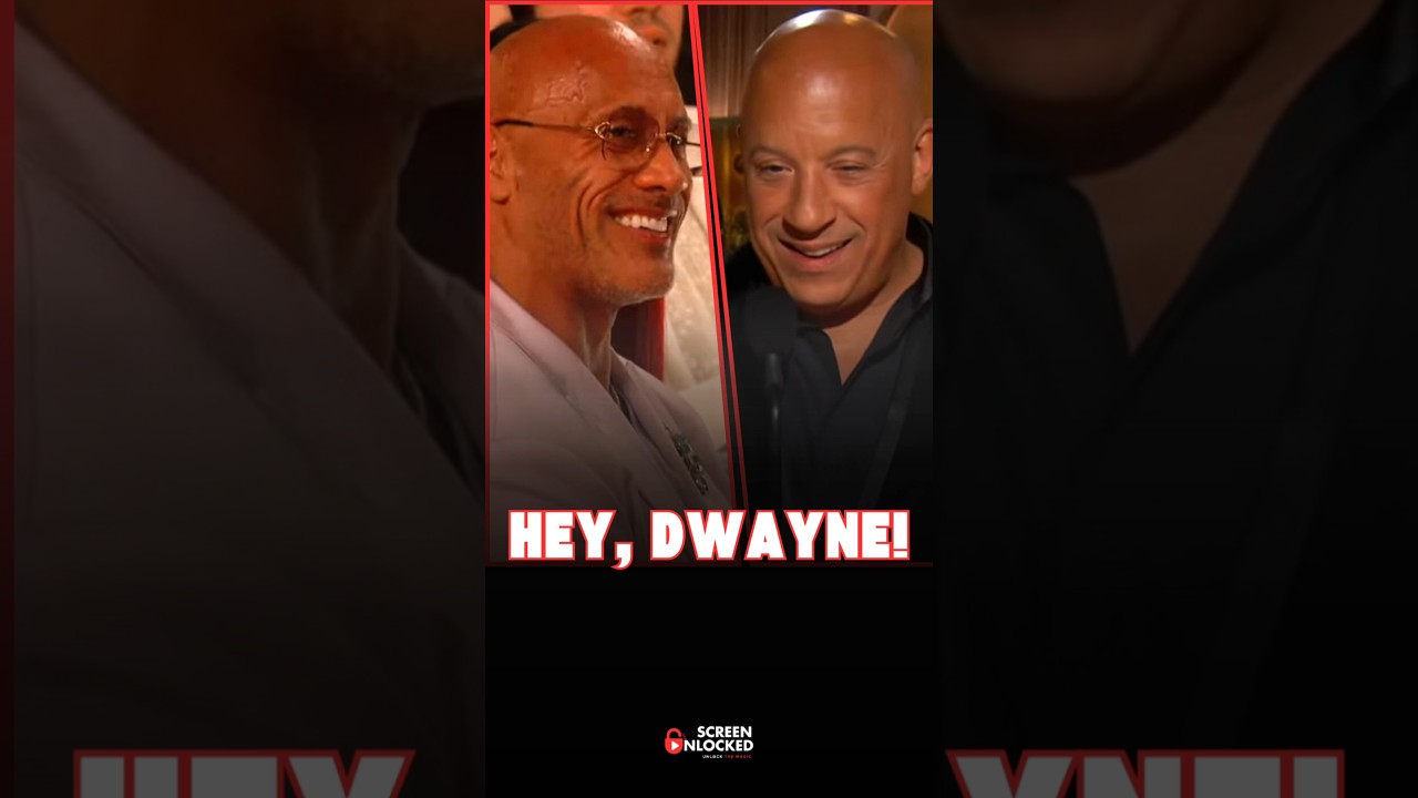 Vin Diesel Takes a DIRECT SHOT at Dwayne Johnson at Golden Globes!