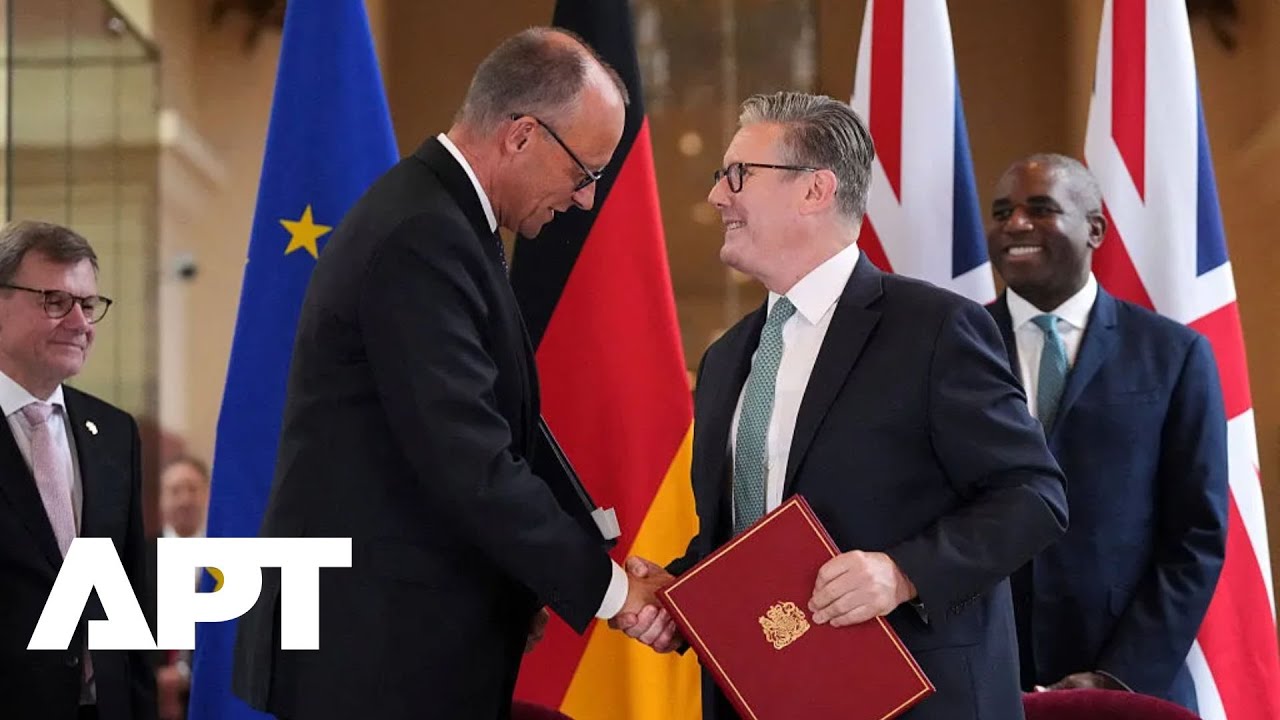UK & Germany Sign Historic Friendship Treaty in London | Starmer & Merz Seal Strategic Pact | APT