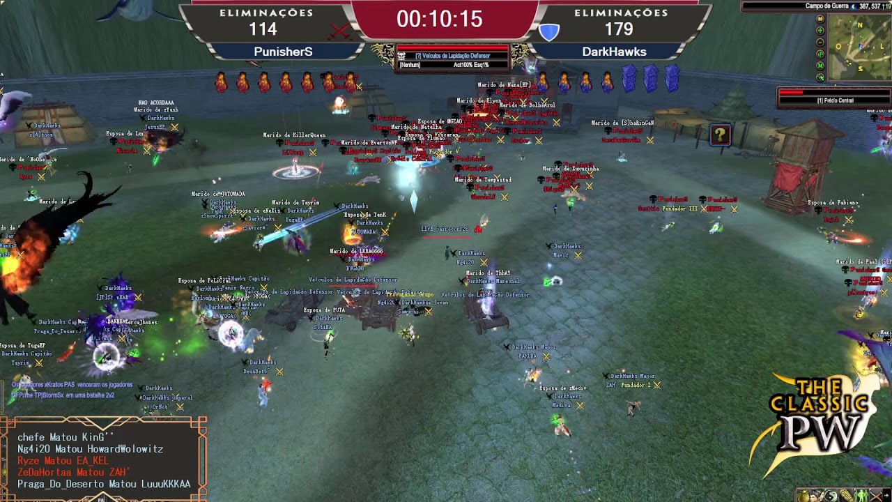 The Classic PW 1.2.6 - Guerra Territorial YoKai vs RAGNAROK