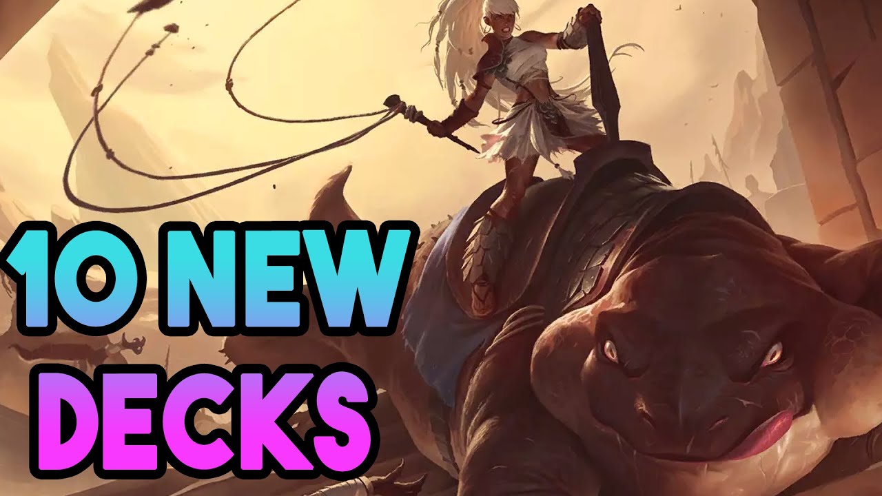 10 New Decks for Guardians of the Ancient Expansion | Legends of Runeterra Decks (LoR)