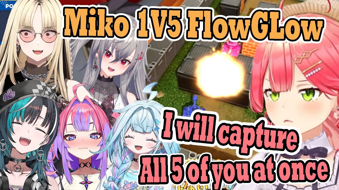 Miko Solo all five FlowGlow members so she can lock all five of them in her room at once