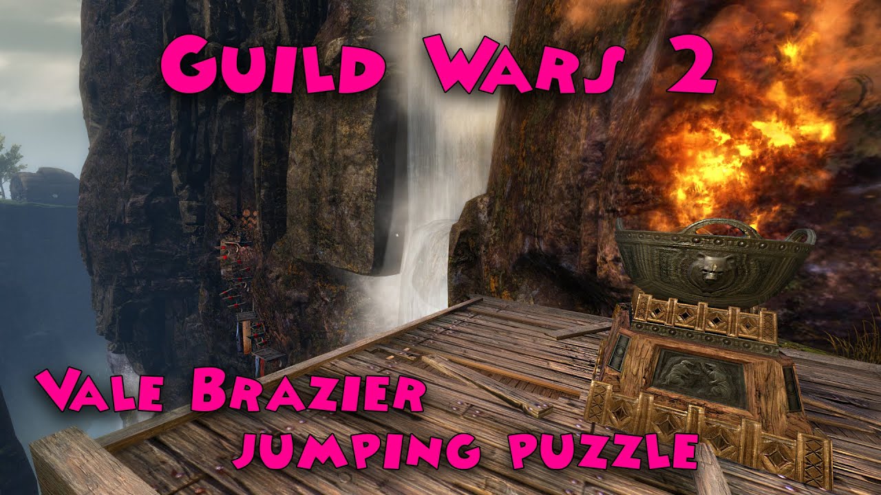 Guild Wars 2 - Vale Brazier Jumping Puzzle