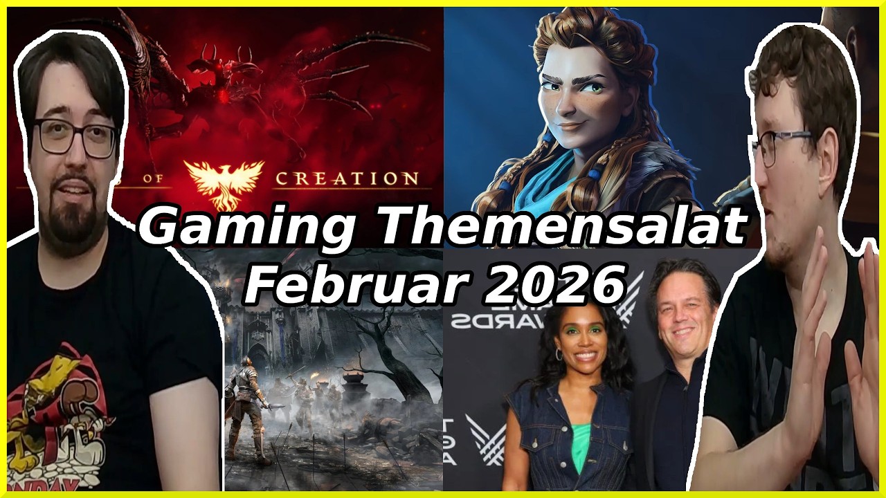 Graustausch 351: Gaming Themensalat Februar 2026 [Game News german deutsch]