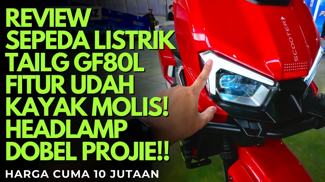 Gak Perlu Beli Molis! Tailg GF80L Harganya Murah Tapi Spesifikasinya Mewah!