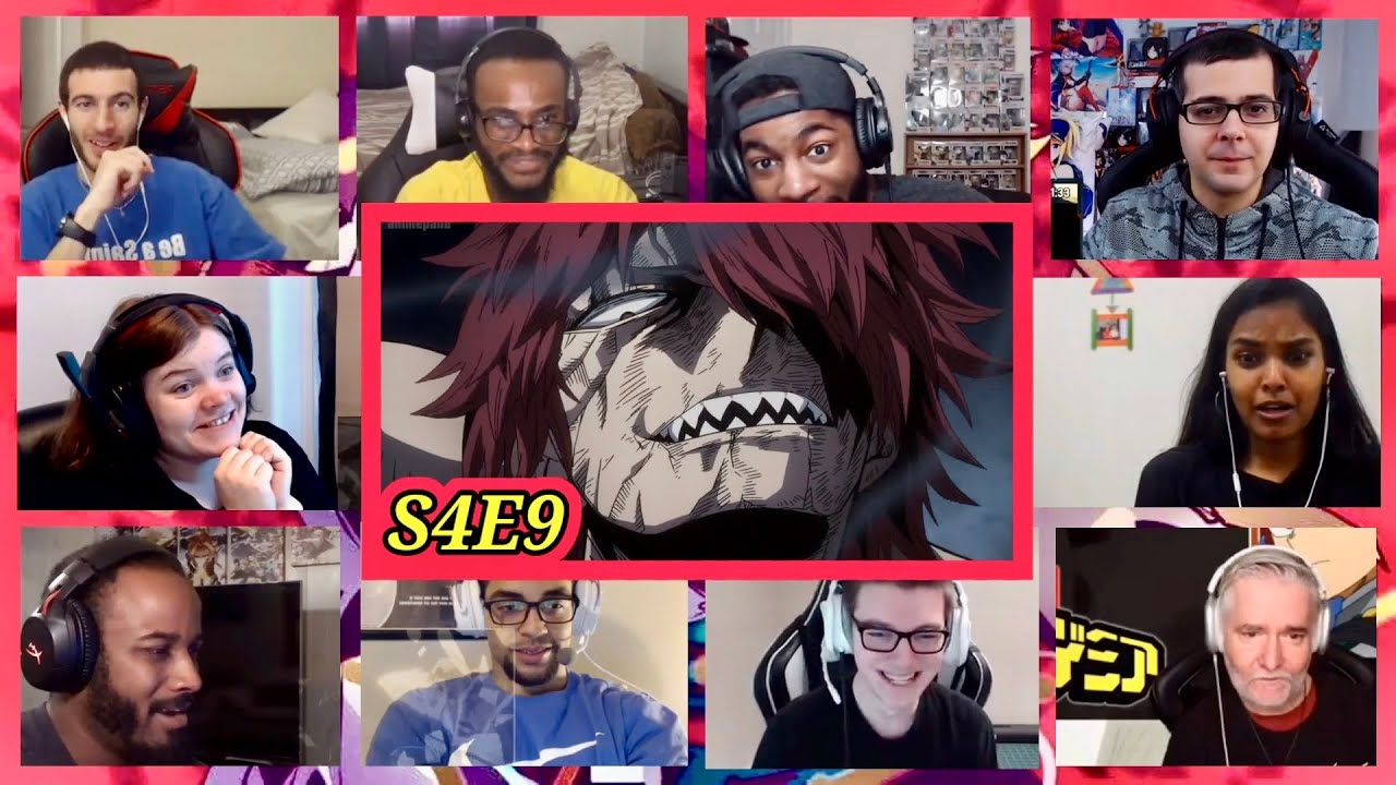 My Hero Academia Season 4 Episode 9 Reaction Mashup | 僕のヒーローアカデミア