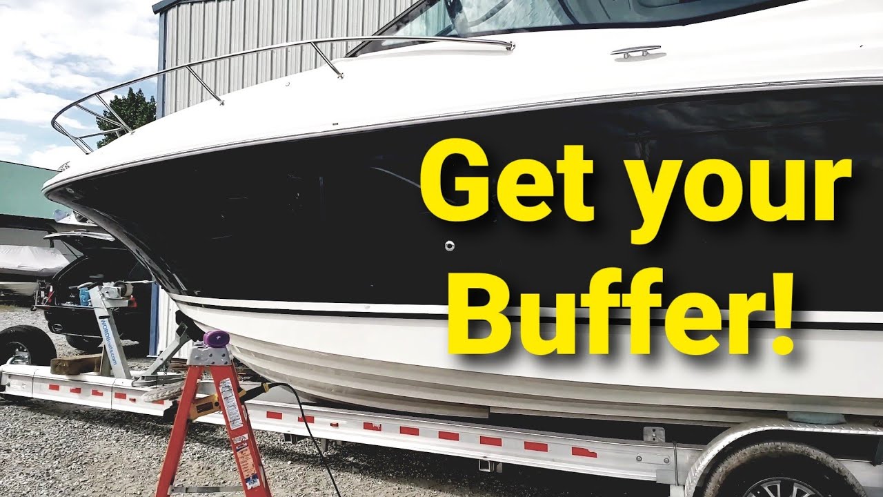 Gelcoat oxidation, scratches and how to fix it. SeaRay boat polishing and waxing 