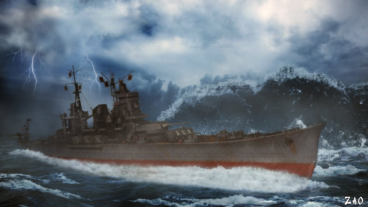 World Of Warships Blitz Zao Japan 10Tier Cruiser Gameplay 