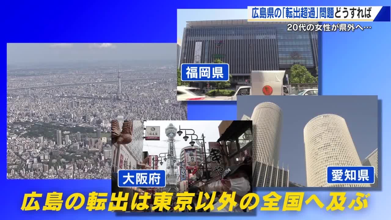 広島県の転出超過問題　２０代人口供給地からの脱却へ　「地元人口の未来は県内企業の雇用改革が作る」　 (2025/04/23 20:30)