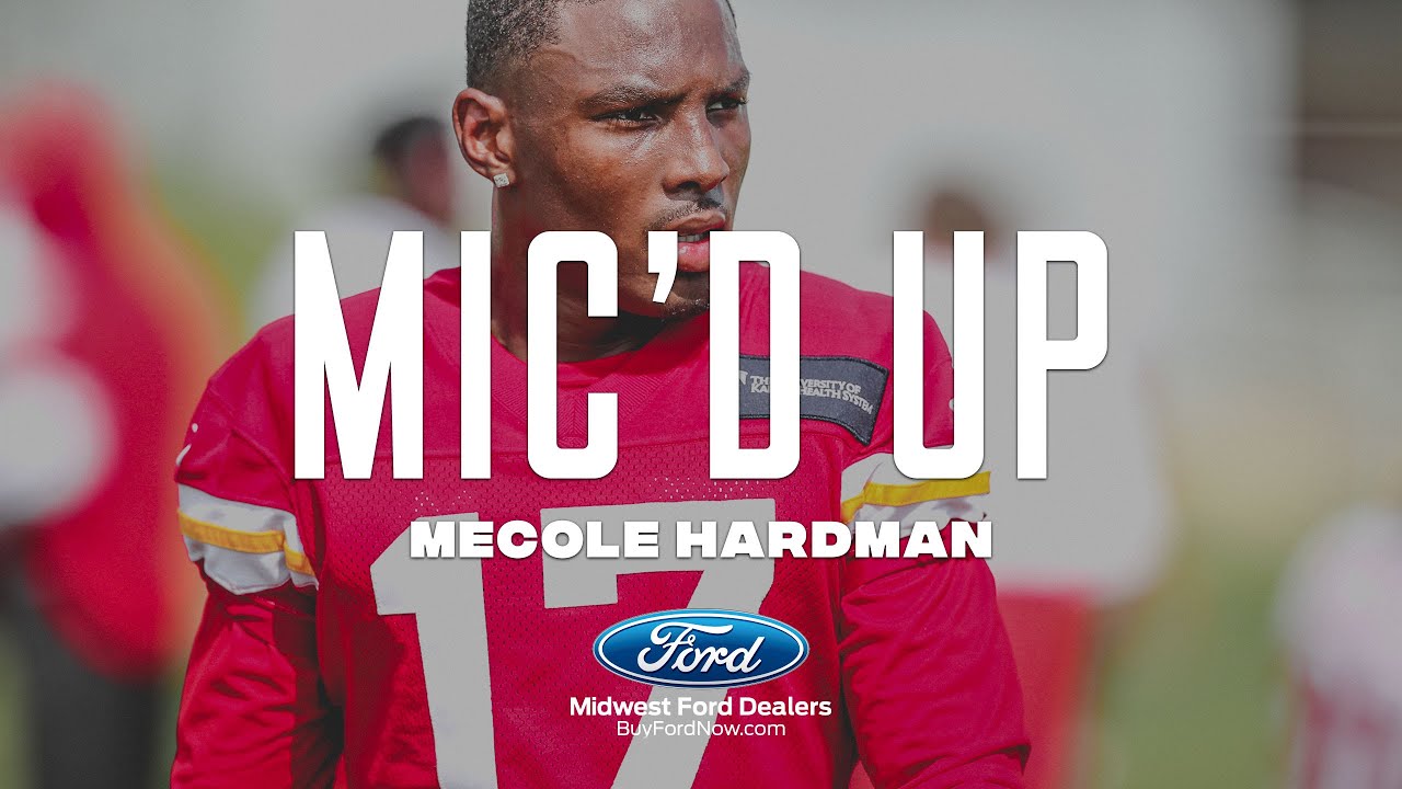 Mecole Hardman Mic'd Up during Chiefs Training Camp