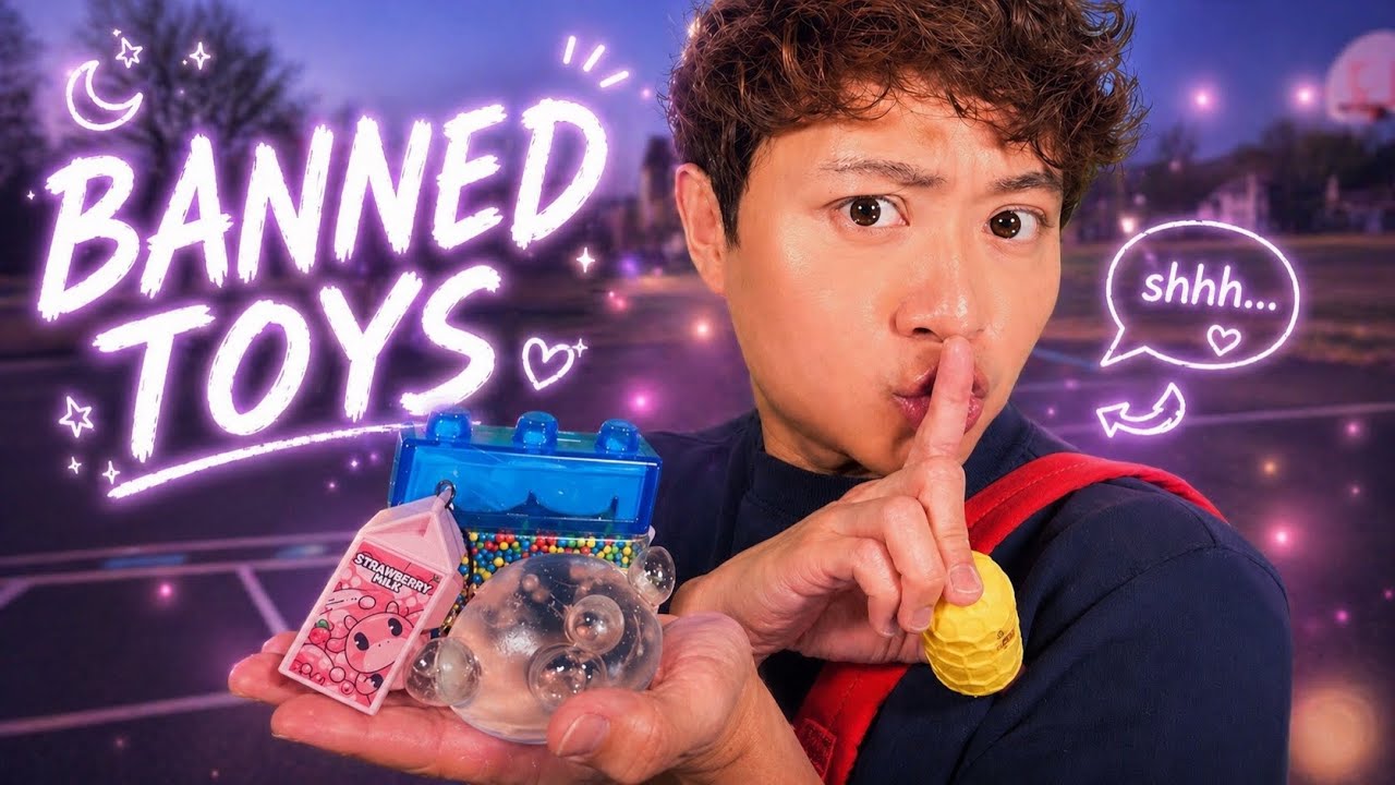 ASMR Boy tries to sell you BANNED fidget toys (Playground Roleplay)