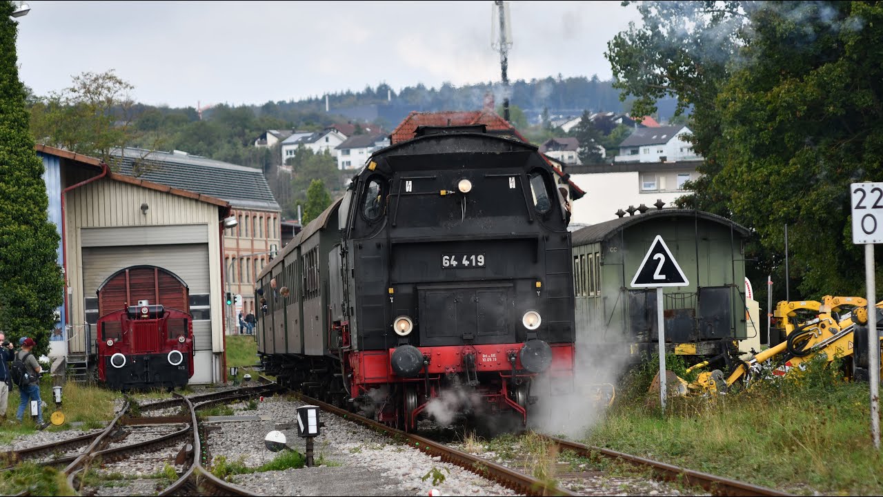 64 419 auf der Stroghäubahn vor dem Feurigen Elias