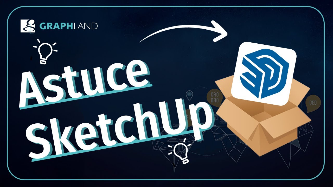 Astuce SKETCHUP : Section + Cotation