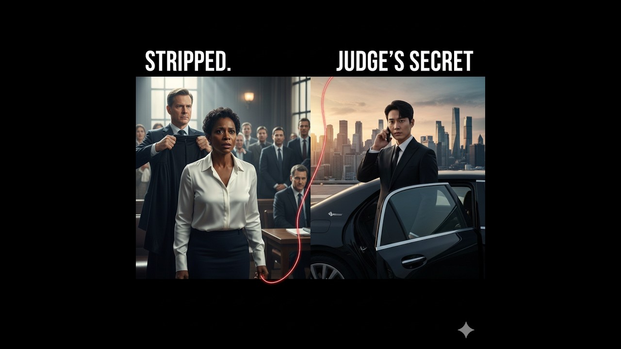 Black Judge Loses Her Robe in Open Court—Then Calls Her Secret Korean Underworld Husband.