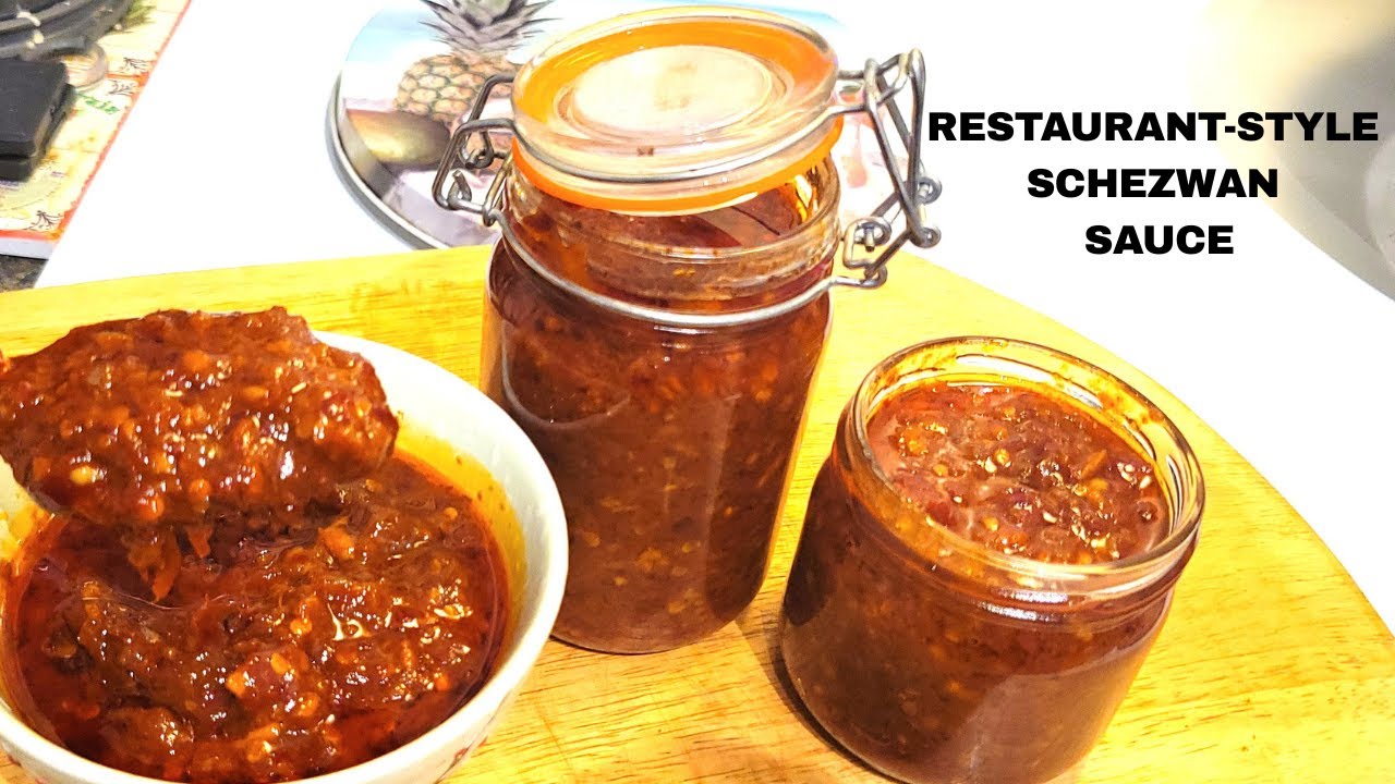 Best Schezwan Sauce | Spicy, Sweet, & Restaurant Style #delicious🌶️🌶️