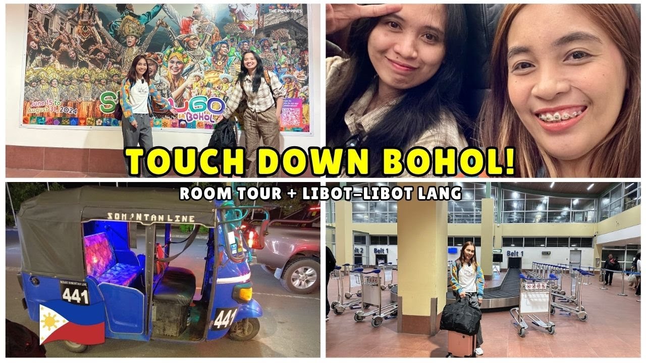 FIRST DAY in BOHOL : First Impressions + Hotel Room Tour 🇵🇭 | Rome Manaois