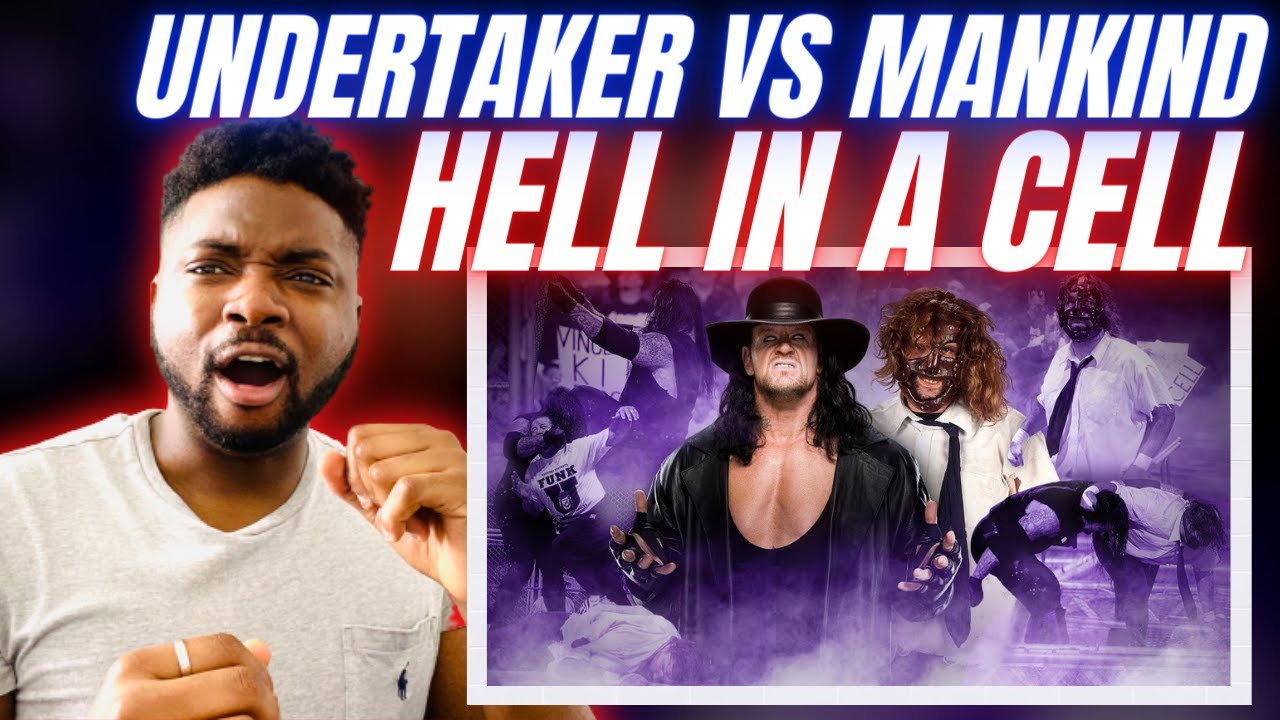 🇬🇧BRIT Reacts To THE UNDERTAKER VS MANKIND - HELL IN A CELL!