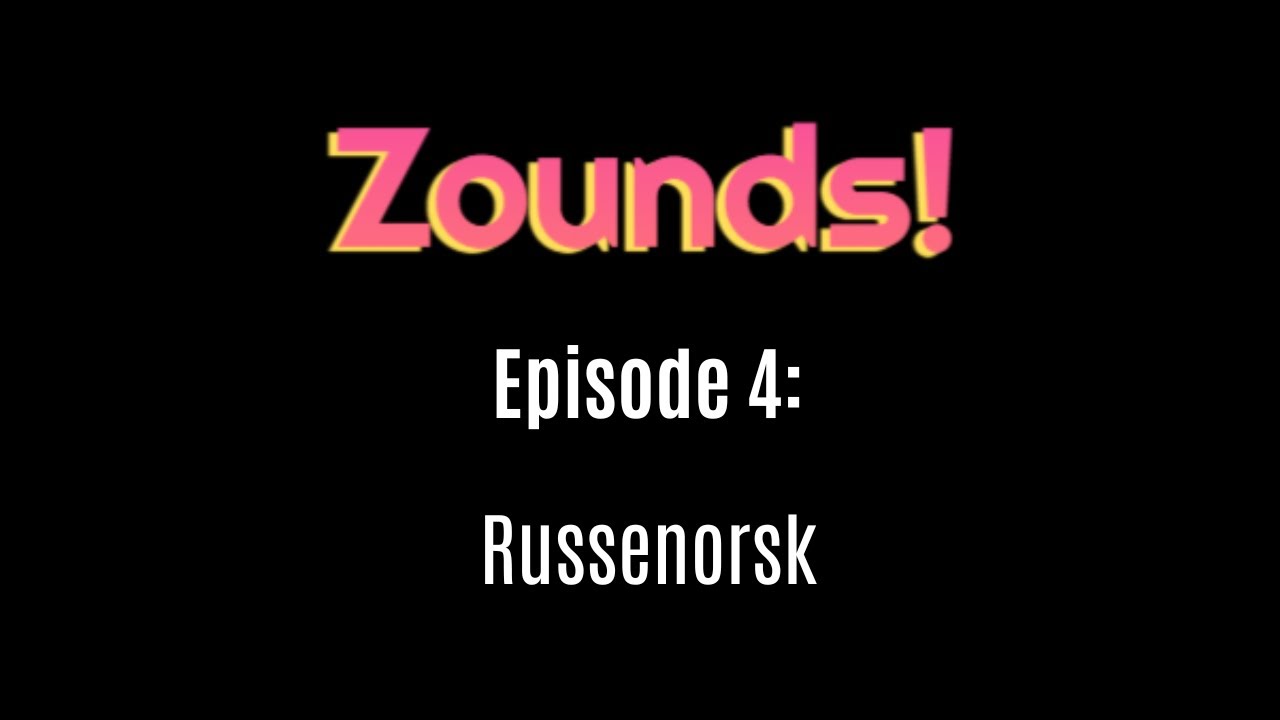 Russenorsk: possibly a pidgin language