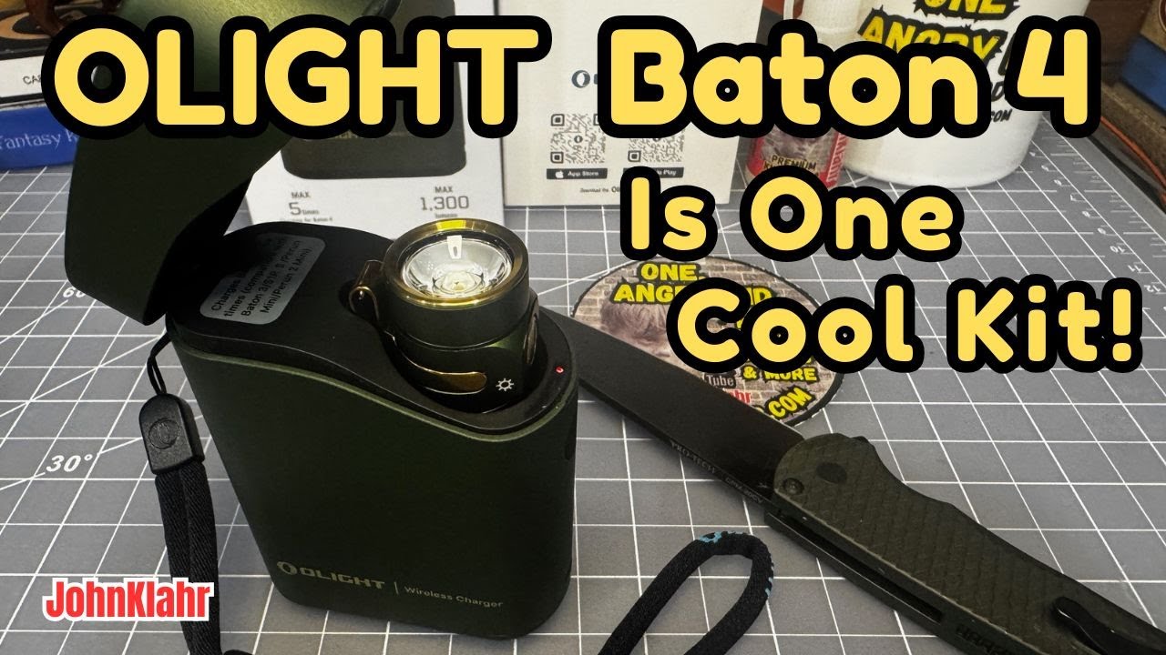 Olight Baton 4 Premium Edition — больше, чем просто фонарик!