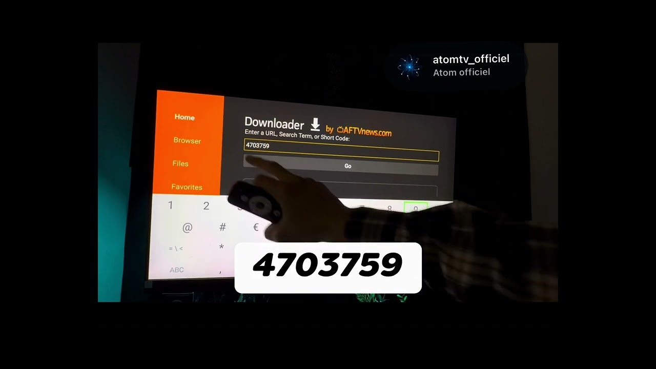 كيفية تحميل تطبيق Atom pro max على جهاز Atom